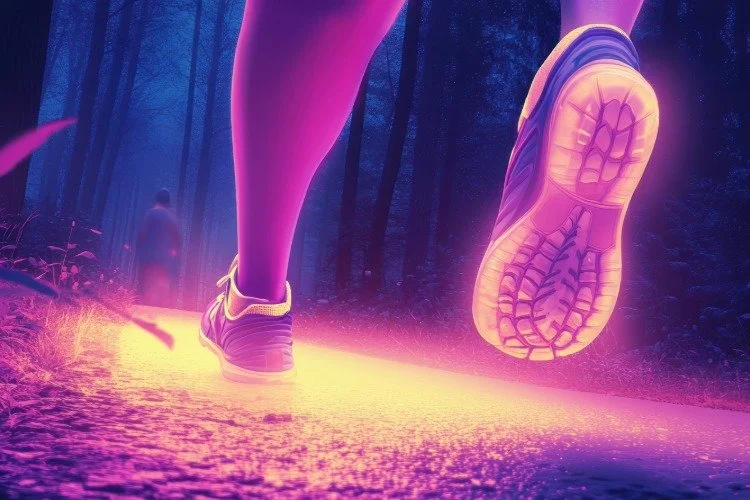 infrared running photo