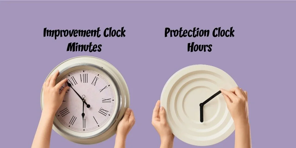 improvement clock vs protection clock