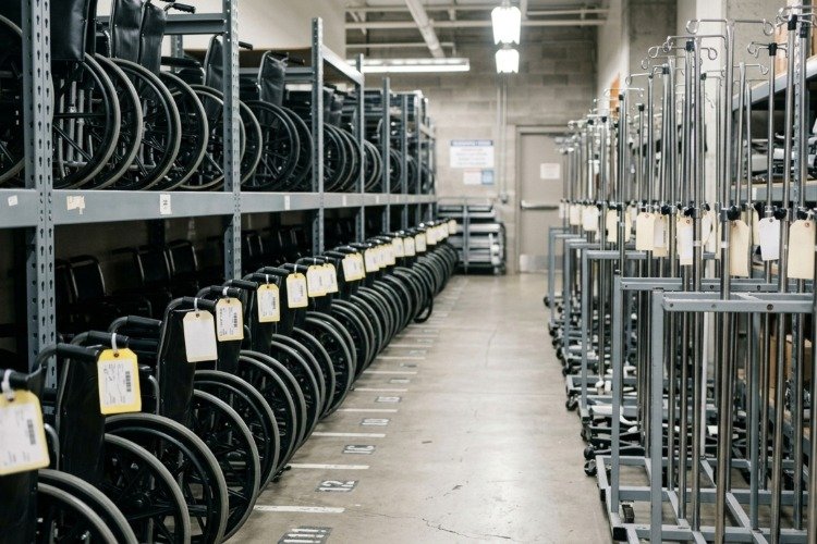 vertical and horizontal bike rack