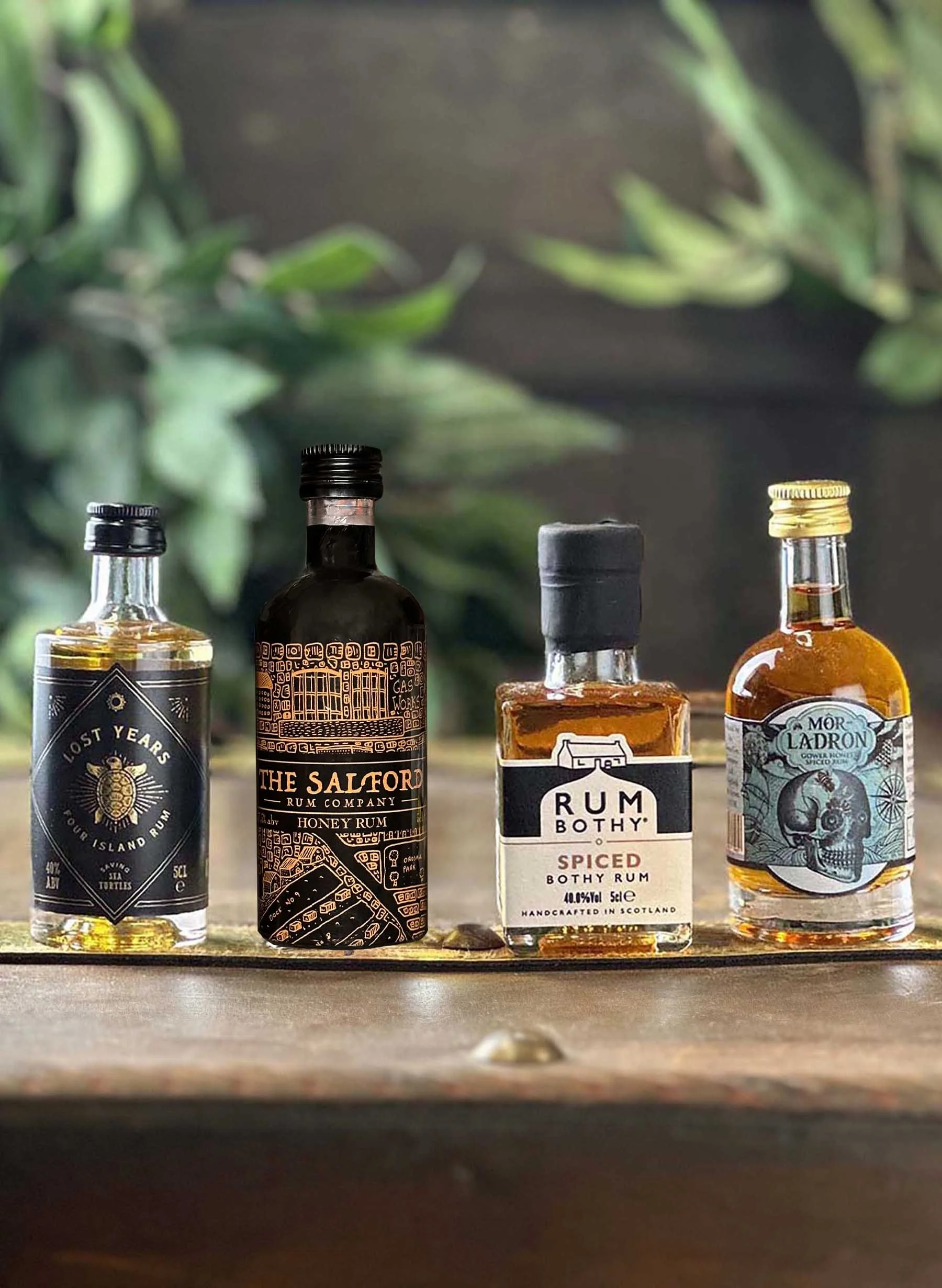 Award winning #1 Rum Taster Set Gift Box (4x50ml) - The Rum Company - British Rum | Subscription | Gifts