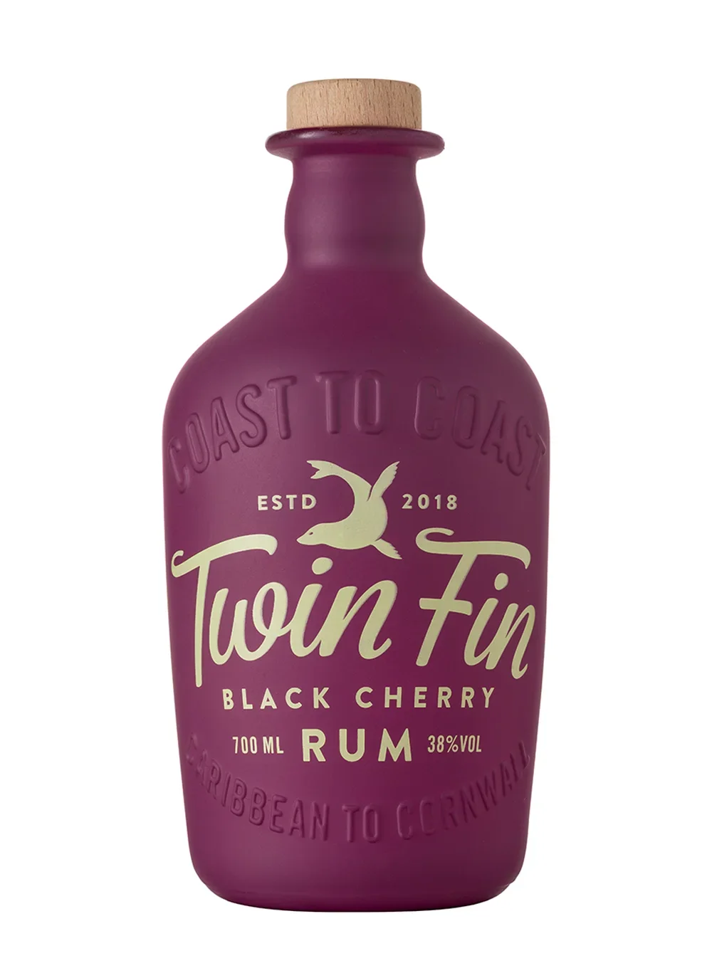 Twin Fin Black Cherry Rum (70cl, 38%)