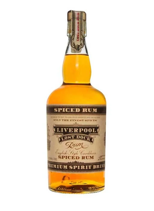 Liverpool Lost Dock Spiced Rum (70cl, 37.5%) - The Rum Company - British Rum | Subscription | Gifts