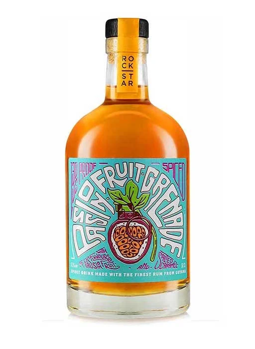 Rockstar Grapefruit Grenade Spiced Rum, 50 Cl – The Bottle Club
