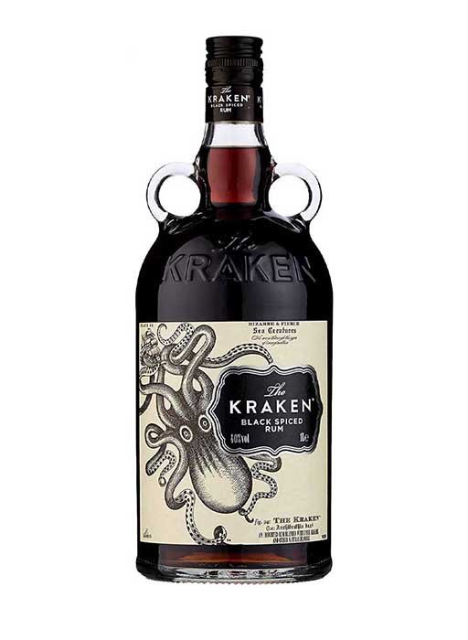 The Kraken Black Spiced Rum (70cl, 40%)