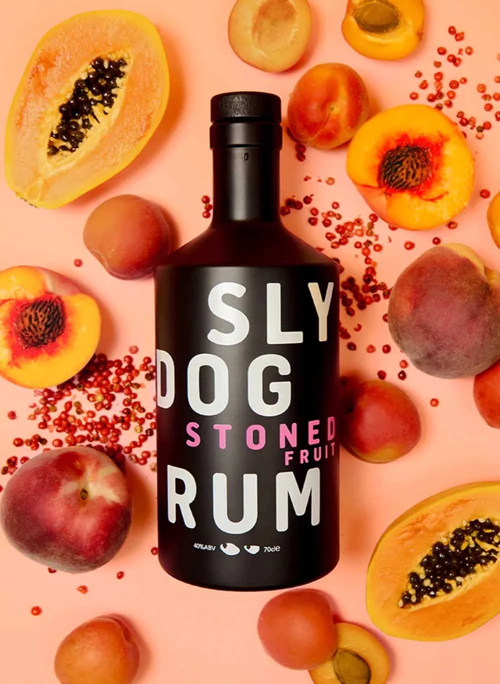 Sly Dog Stoned Fruit Rum (70cl, 40%) - The Rum Company - British Rum | Subscription | Gifts
