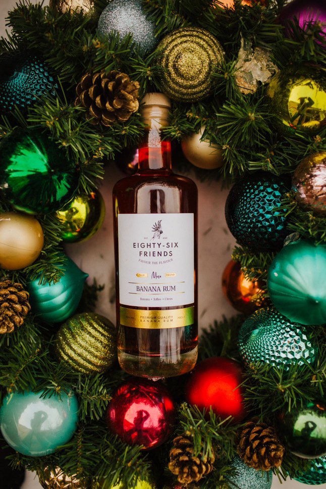 Eighty-Six Friends Honey Spiced Rum (70cl, 40%) - The Rum Company - British Rum | Subscription | Gifts