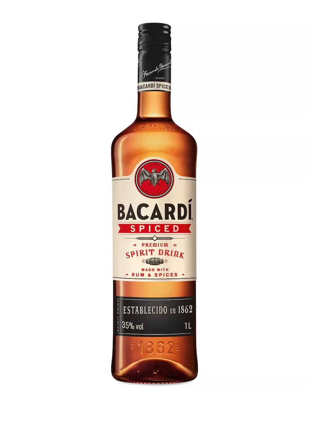 Bacardi Spiced Rum (70cl, 35%)