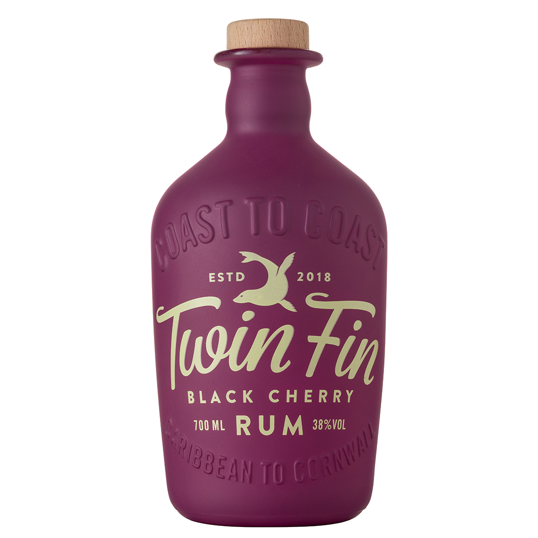 Twin Fin Black Cherry Rum (70cl, 38%)