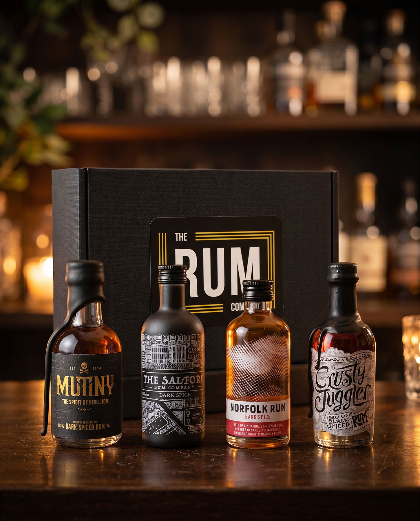 Dark Spiced #1 Rum Taster Set Gift Box (4x50ml)4.jpg
