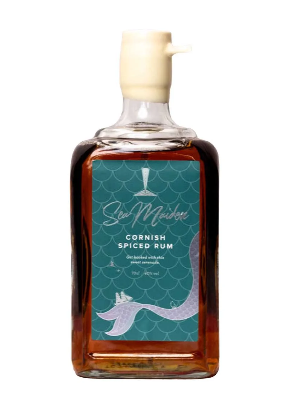 Sea Maiden Cornish Spiced Rum (70cl, 40%)