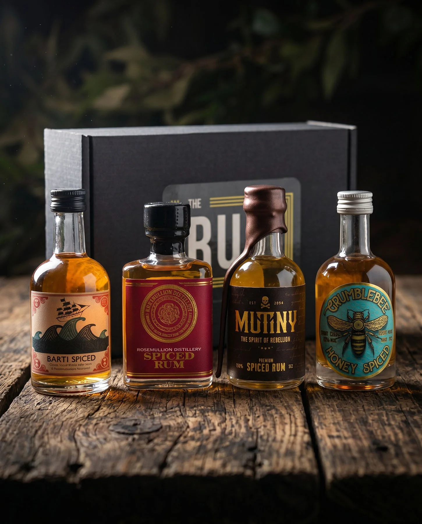 Spiced #1 Rum Taster Set Gift Box (4x50ml)6.jpg