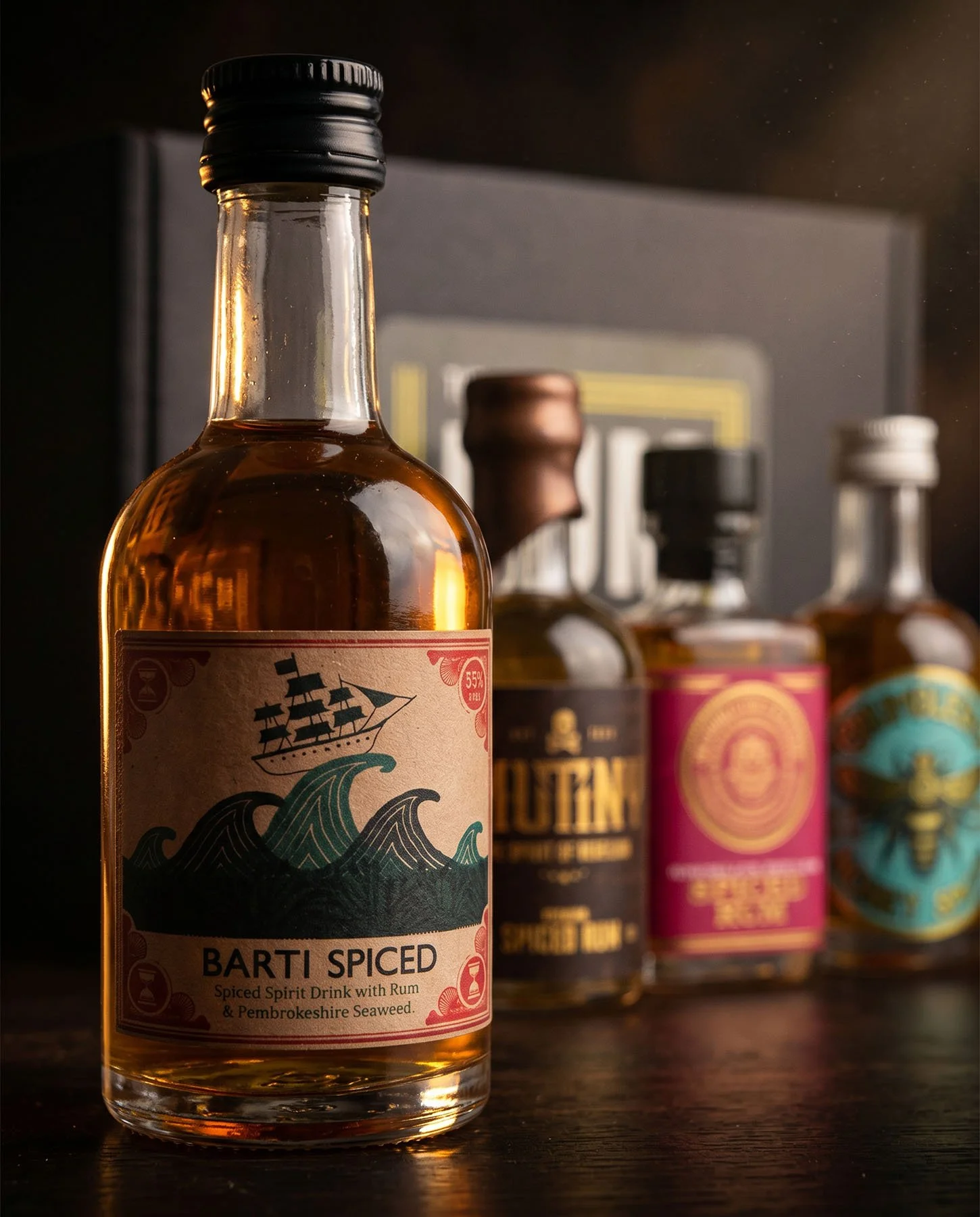 Spiced #1 Rum Taster Set Gift Box (4x50ml)1.jpg