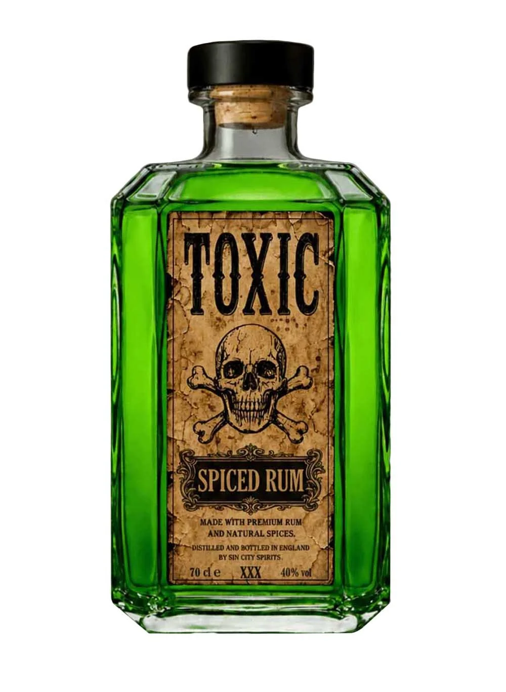 Toxic Spiced Rum (70cl, 40%)