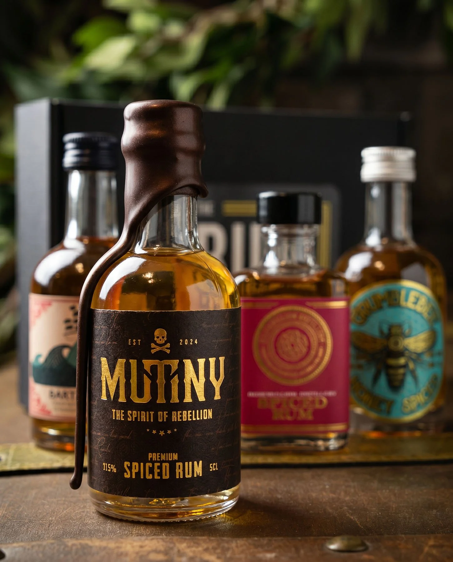 Spiced #1 Rum Taster Set Gift Box (4x50ml)4.jpg