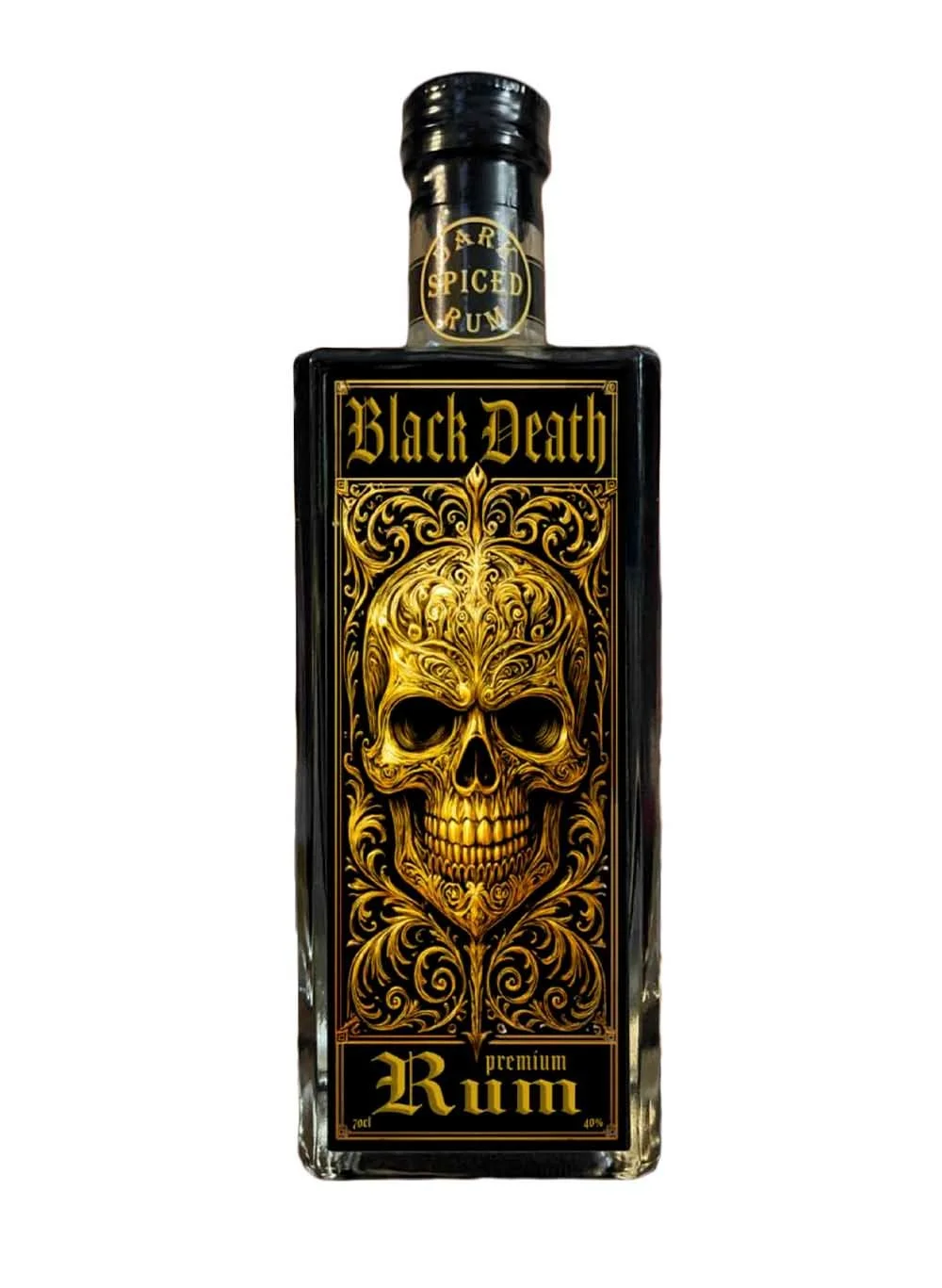 Black Death Dark Spiced Rum (70cl, 40%)