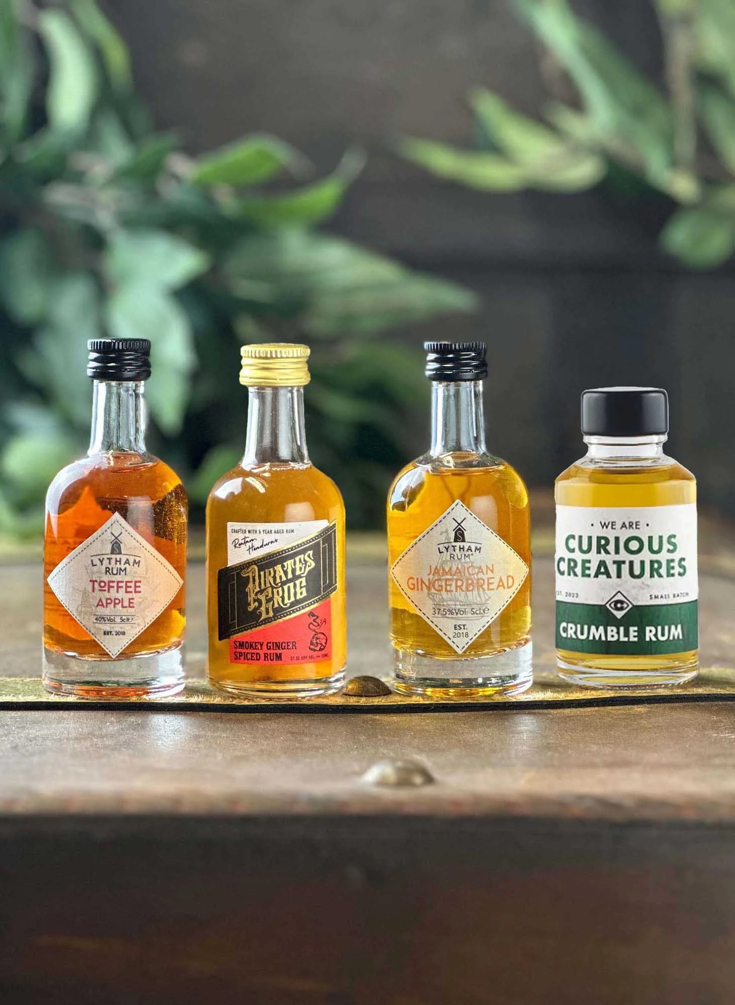 Winter #1 Rum Taster Set Gift Box (4x50ml) - The Rum Company - British Rum | Subscription | Gifts
