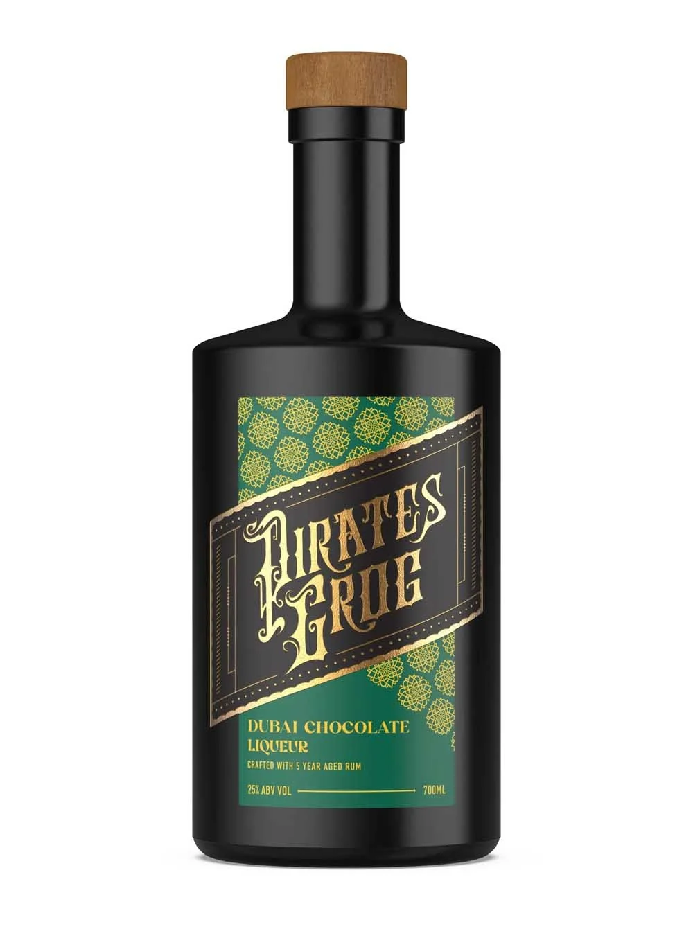 Pirate's Grog Dubai Chocolate Liqueur Rum (70cl, 25%)