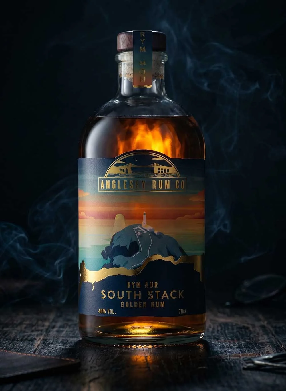Anglesey Rum Co. South Stack Golden Rum (70cl, 40%)  - The Rum Company 2 3.jpg