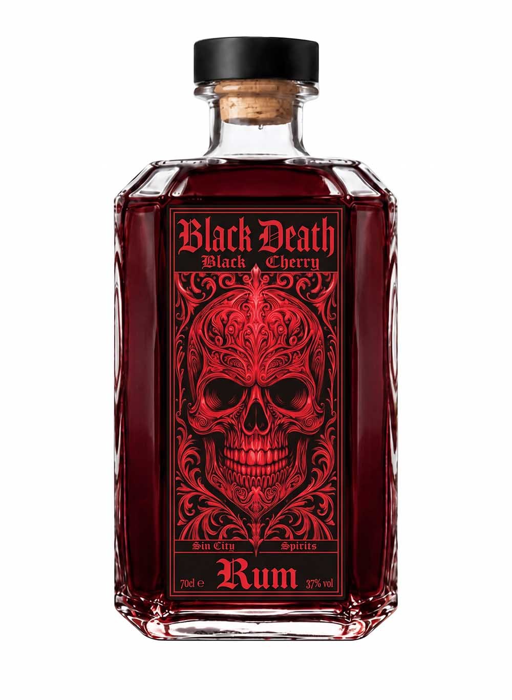Black Death Black Cherry Spiced Rum - The Rum Company.jpg