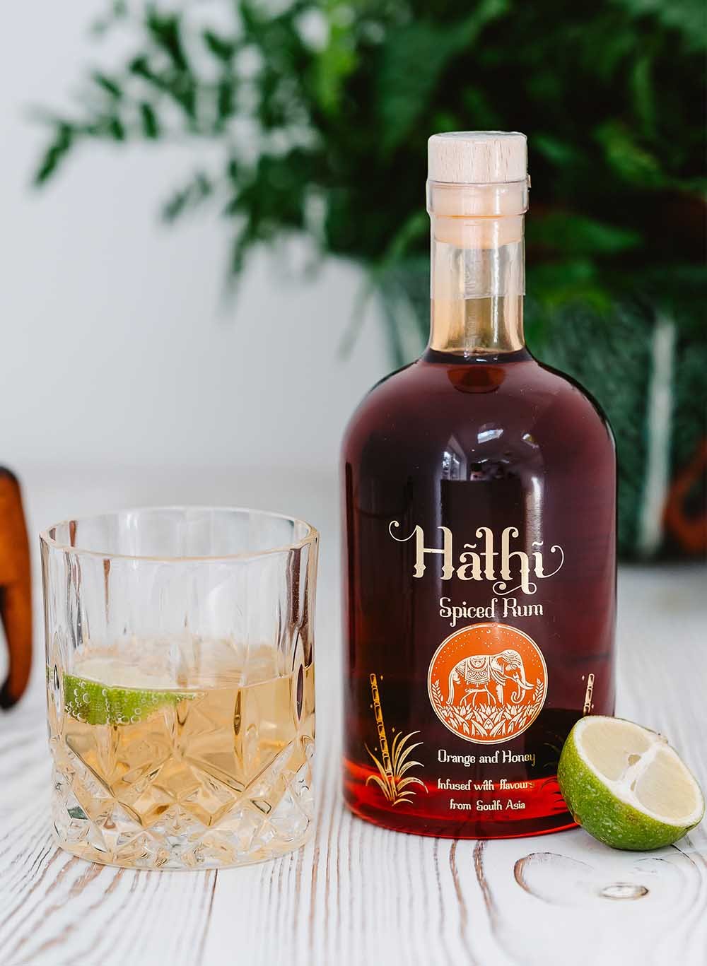 Hathi Orange & Honey Spiced Dark Rum (50cl, 40%) - The Rum Company - British Rum | Subscription | Gifts