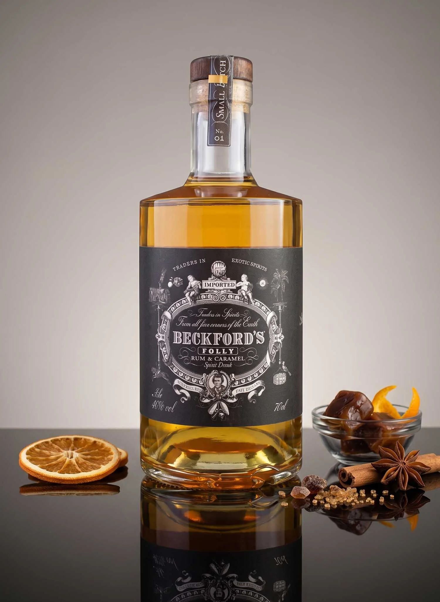 Beckford's 'Folly' Caramel Rum (70cl, 40%) 2 2 2.jpg