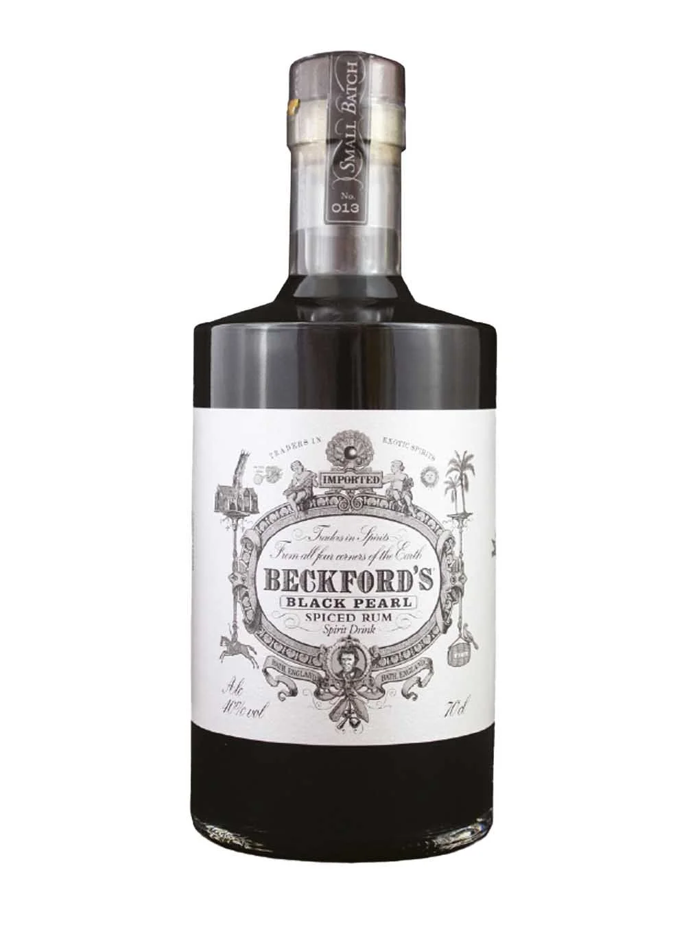 Beckford's Black Pearl Dark Spiced Rum (70cl, 40%)