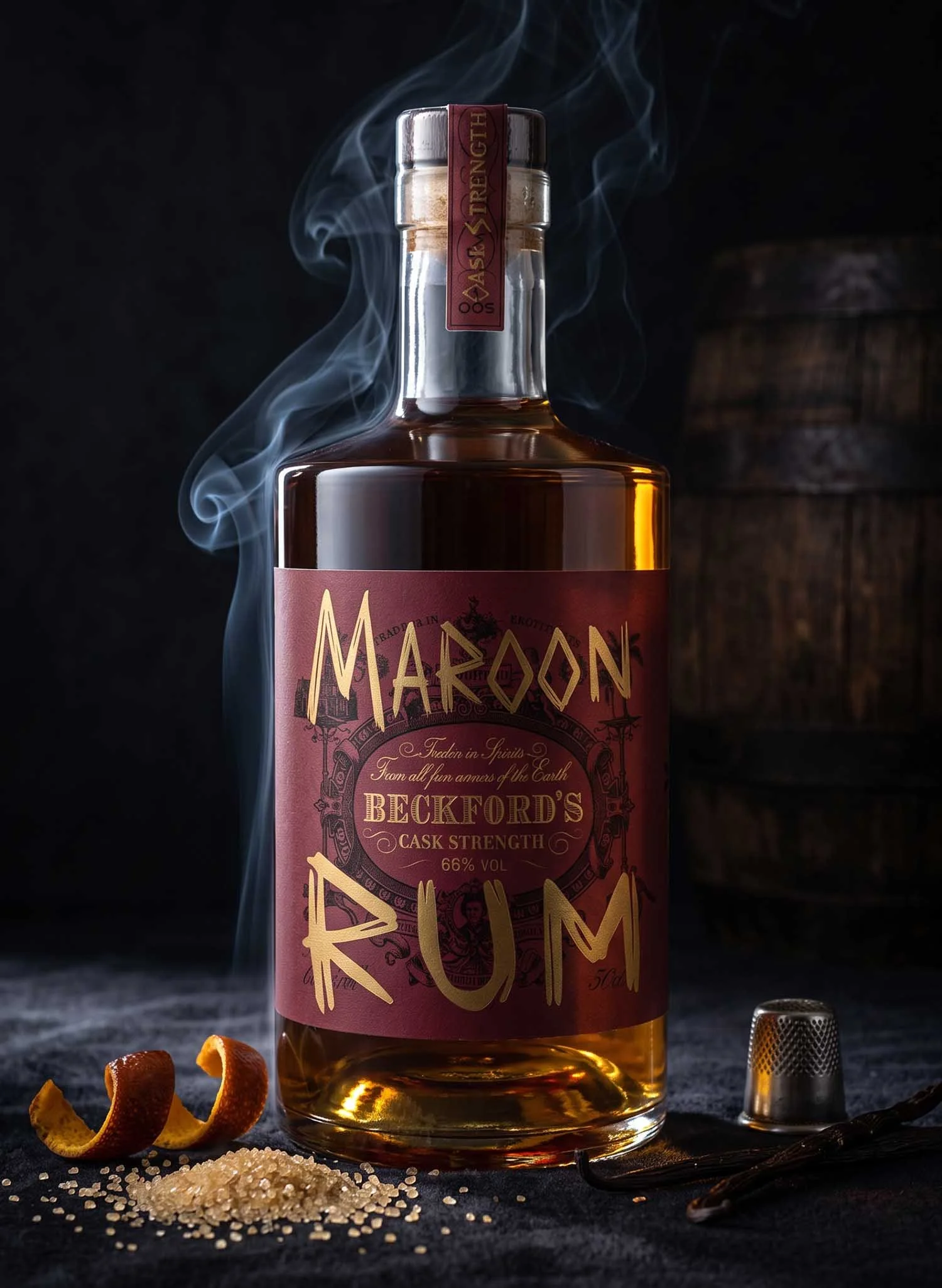 Beckford's Tropical Maroon Cask Strength Rum 2 2.jpg