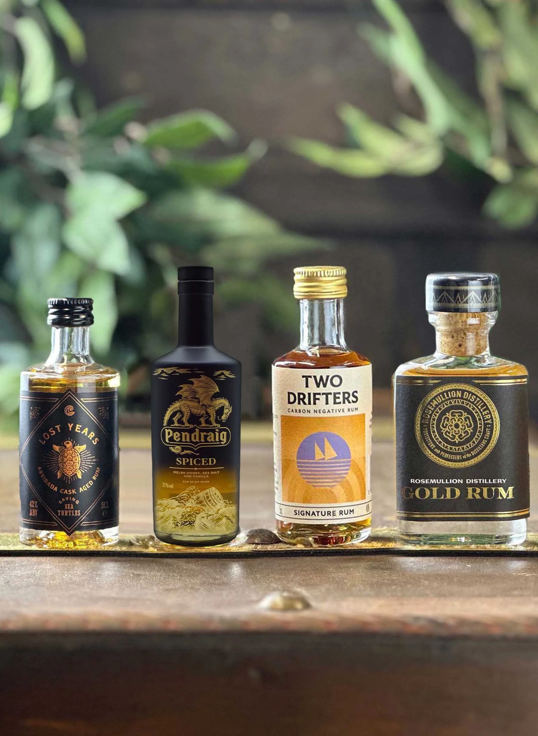Premium #1 Rum Taster Set Gift Box (4x50ml) - The Rum Company - British Rum | Subscription | Gifts