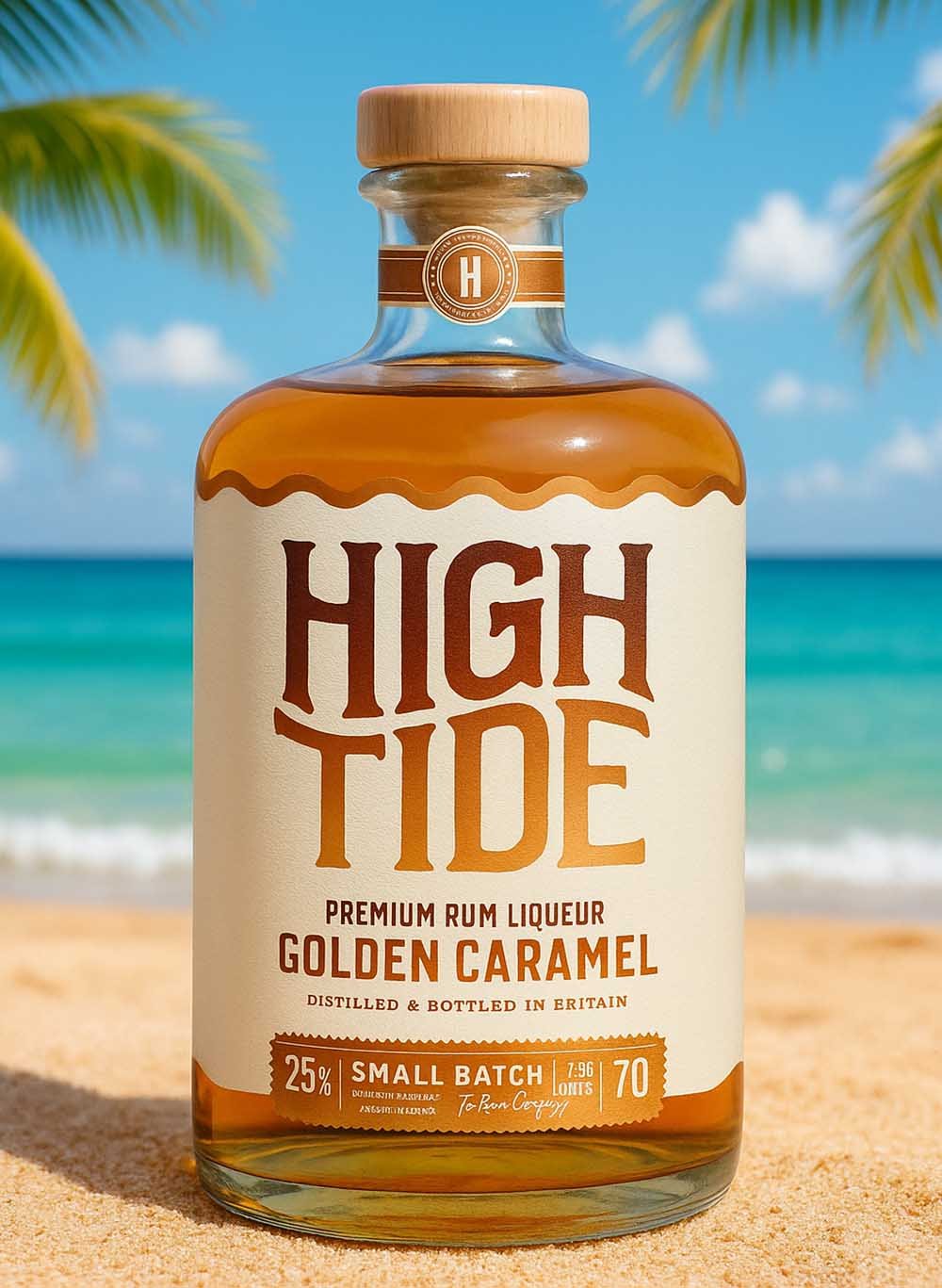 High Tide Caramel Rum (70cl, 25%) - The Rum Company - British Rum | Subscription | Gifts