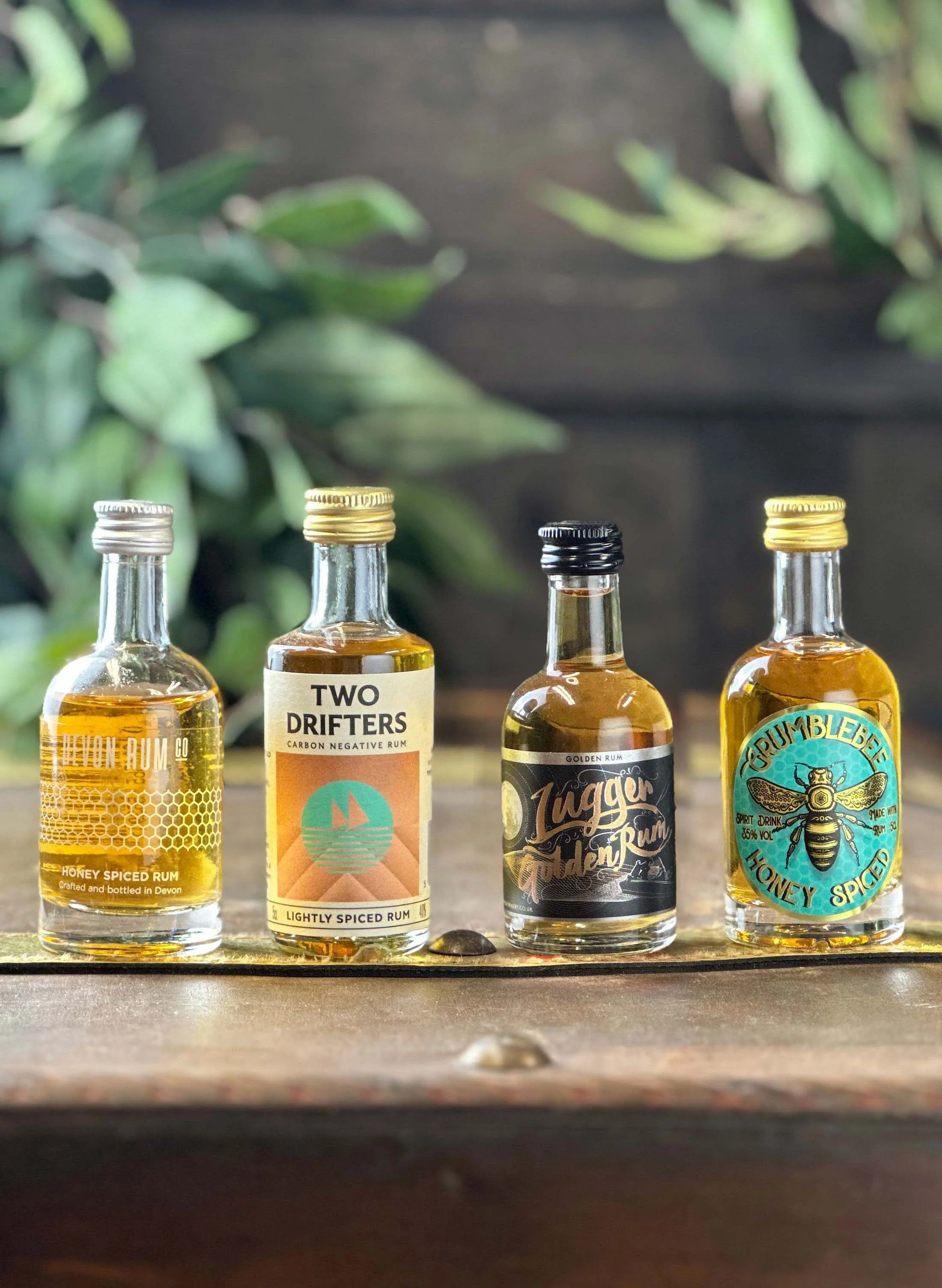 Devon #1 Rum Taster Set Gift Box (4x50ml) - The Rum Company - British Rum | Subscription | Gifts