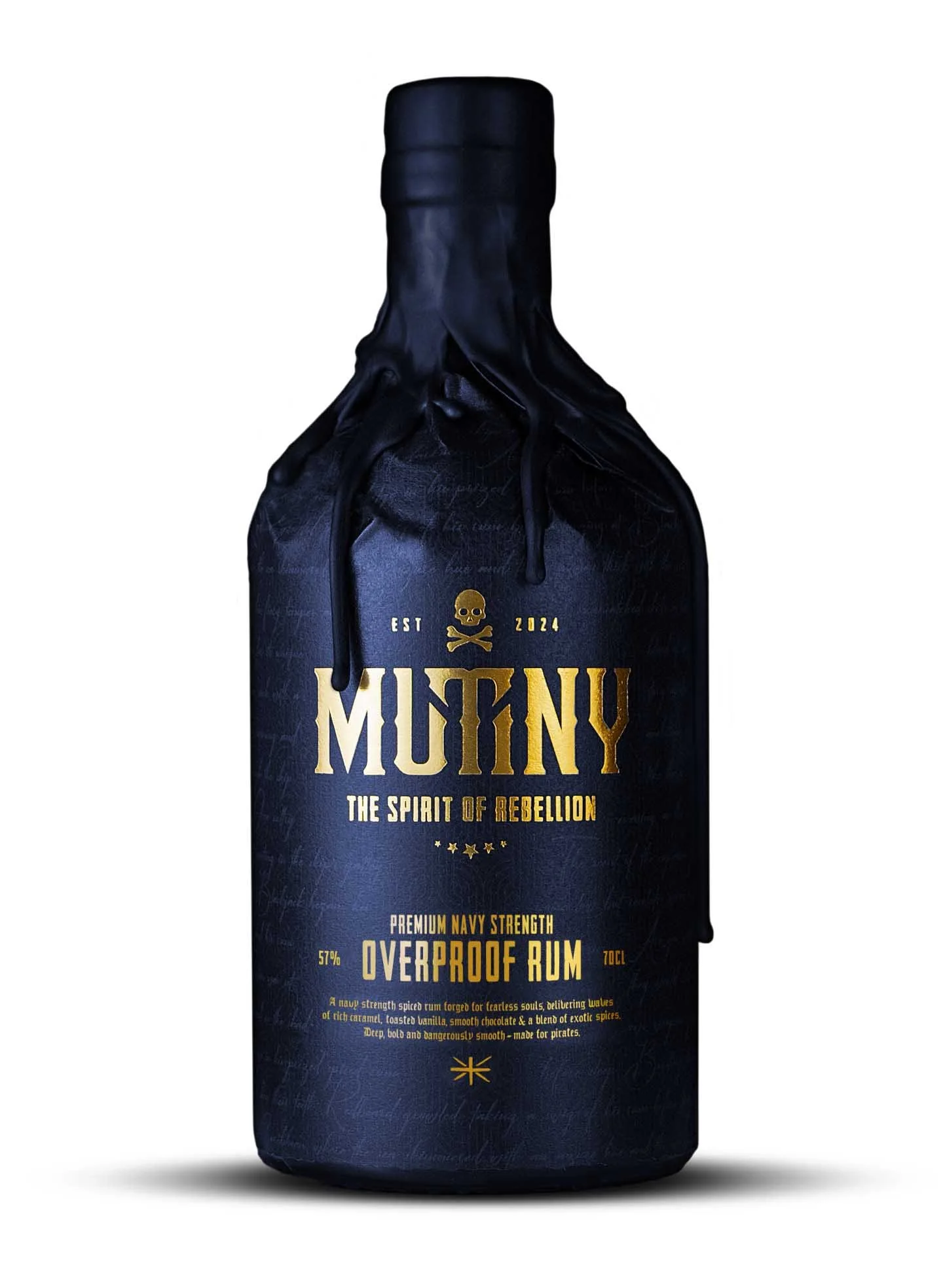 Mutiny Navy Strength Overproof Rum™ - Unleash The Broadside (70cl, 57%)