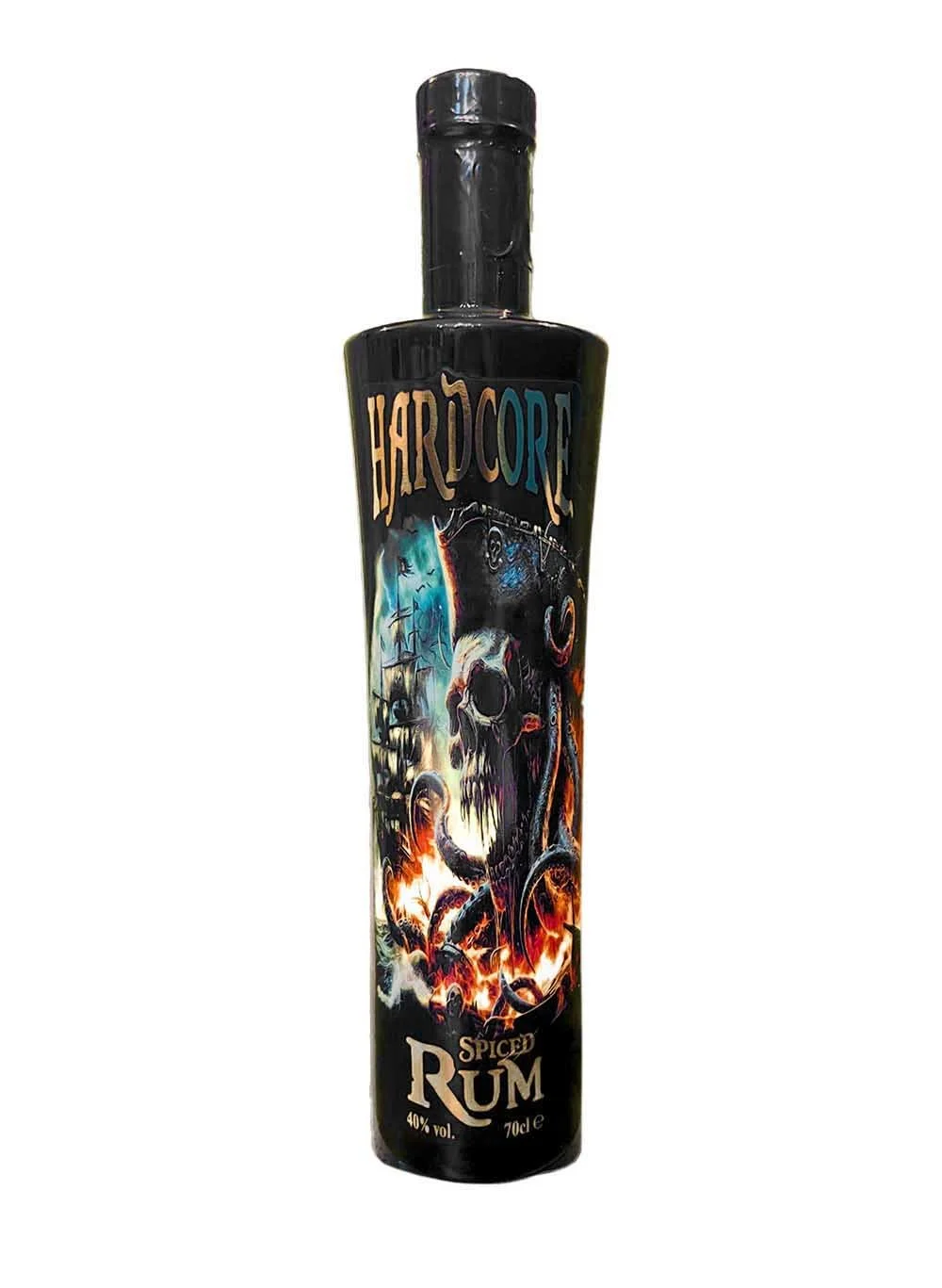 Hardcore Dark Spiced Rum (70cl, 40%)