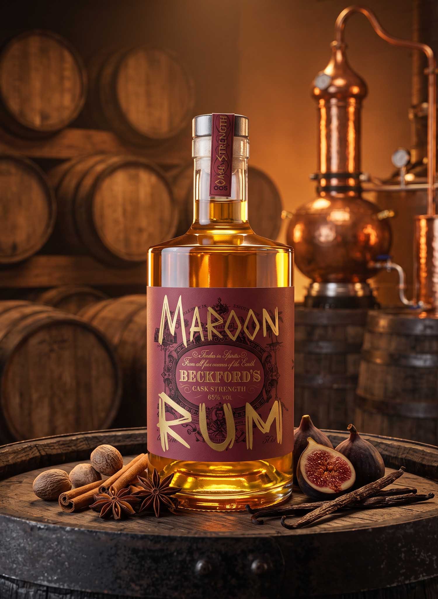Beckford's Tropical Maroon Cask Strength Rum 2.jpg