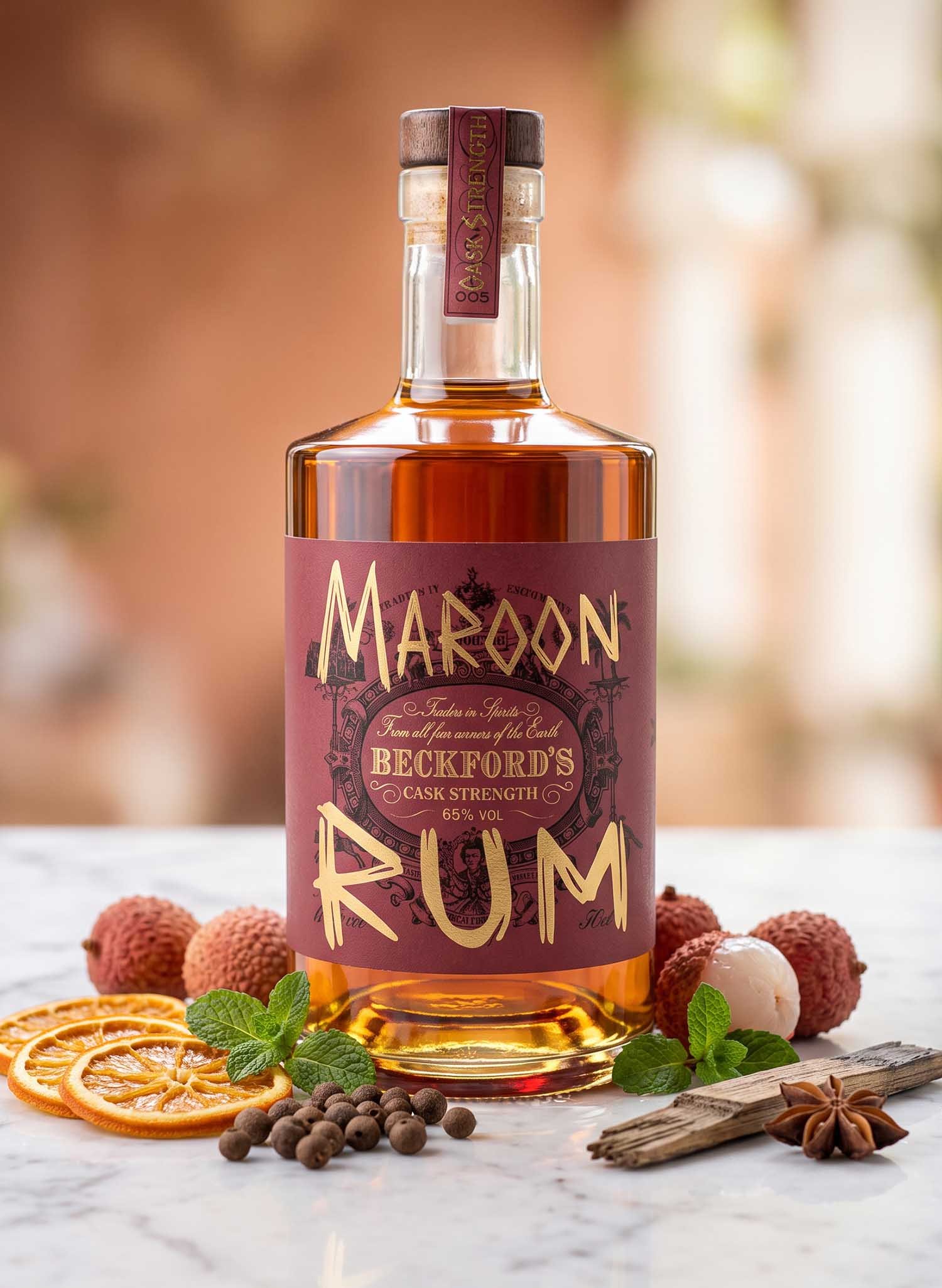 Beckford's Tropical Maroon Cask Strength Rum 3 2.jpg