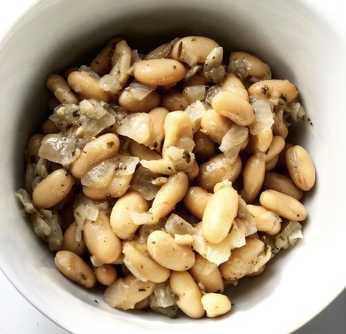 White Bean and Onion Salad
