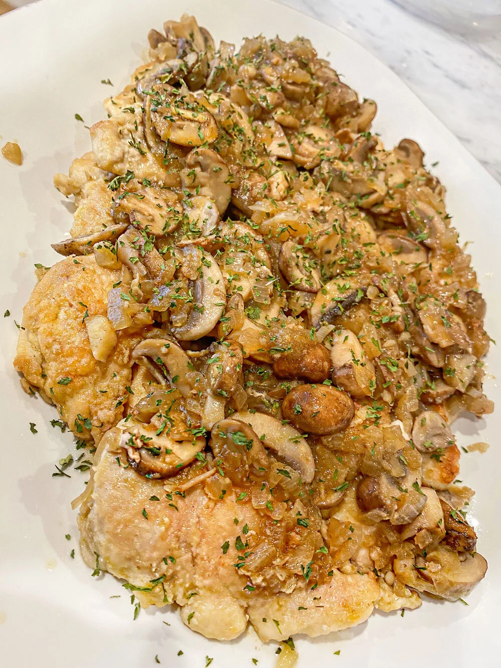 Gluten-Free & Kosher Chicken Marsala