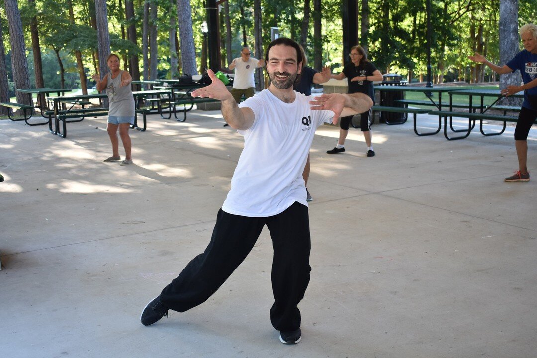 Intro to Tai Chi workshop tomorrow 10-12pm at Brook Run Park! Register on my website: https://qimethods.com/face-to-face
 #taichi #intrototaichi #qimethods