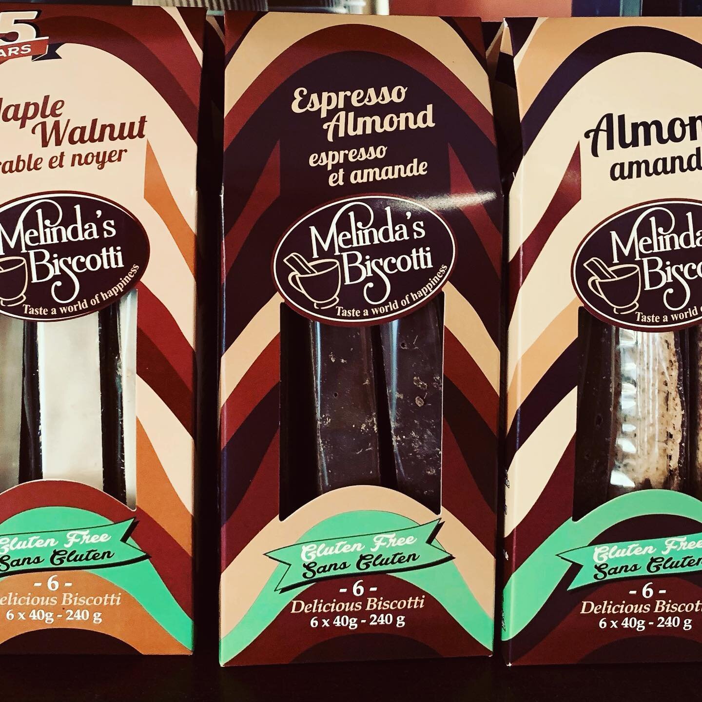 Melinda's BISCOTTI, Biscotti Sales, handmade biscotti both traditional and gluten free biscotti