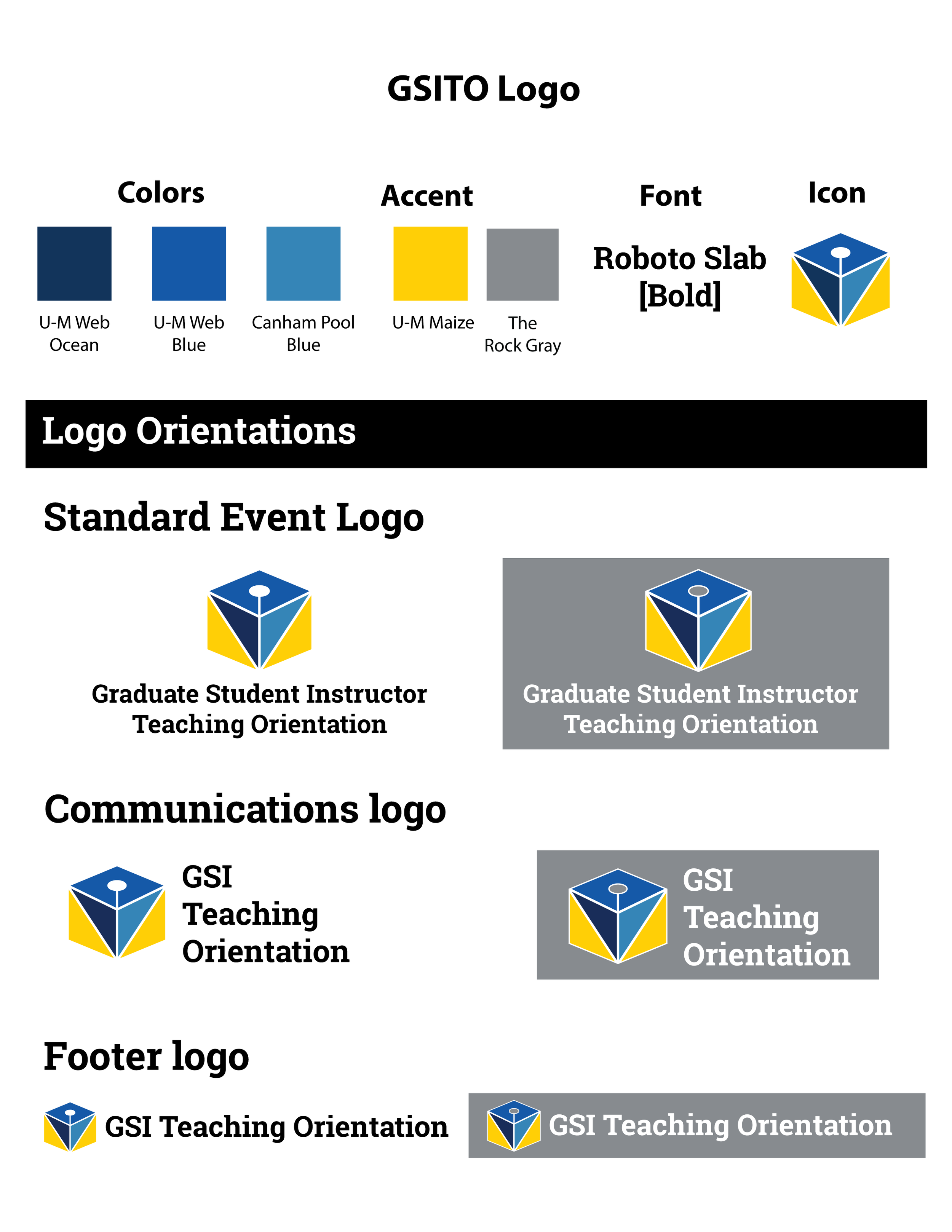 GSITO Logo style guide