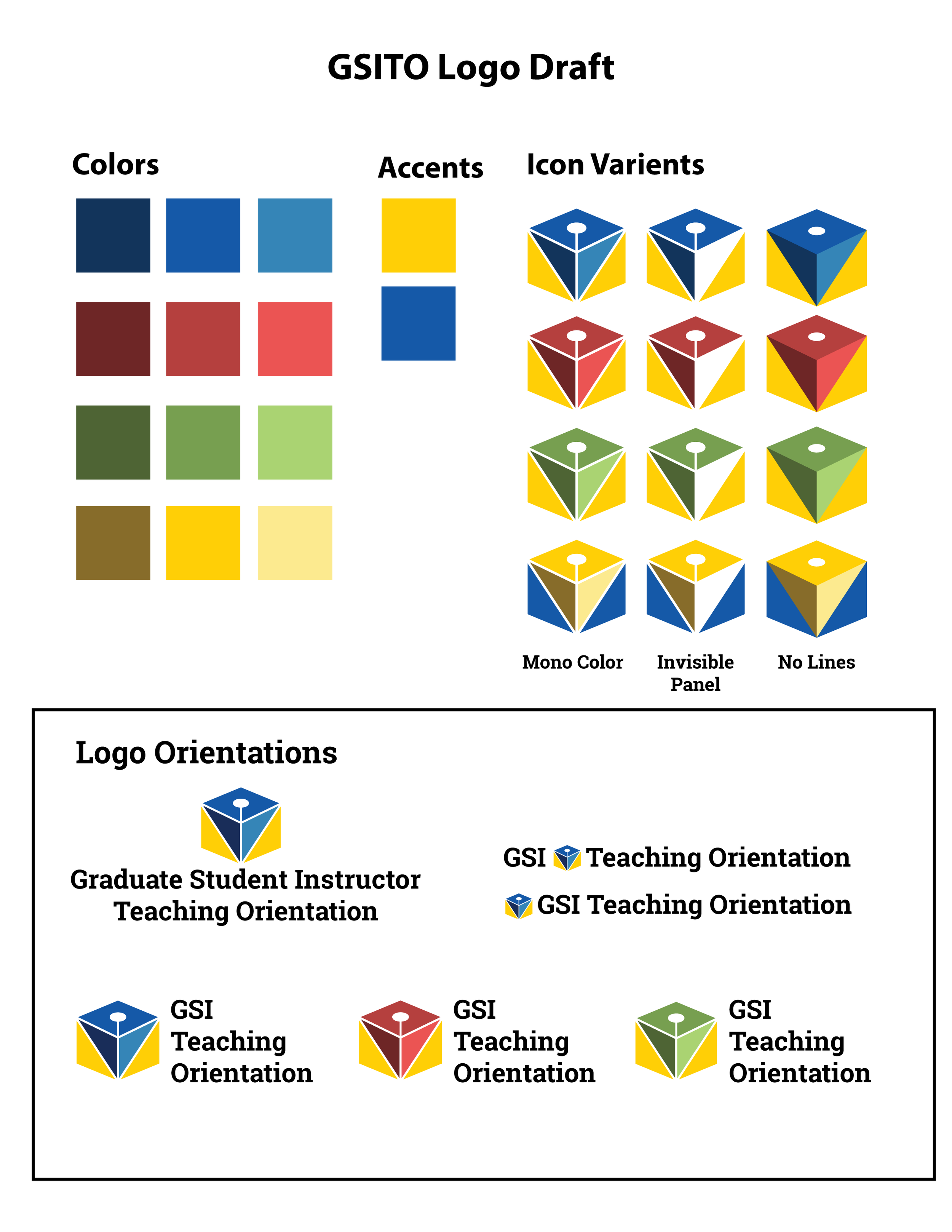 Color drafts with narrowed concept