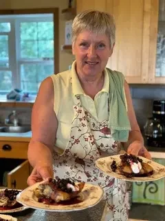 Breakfast with Jane.