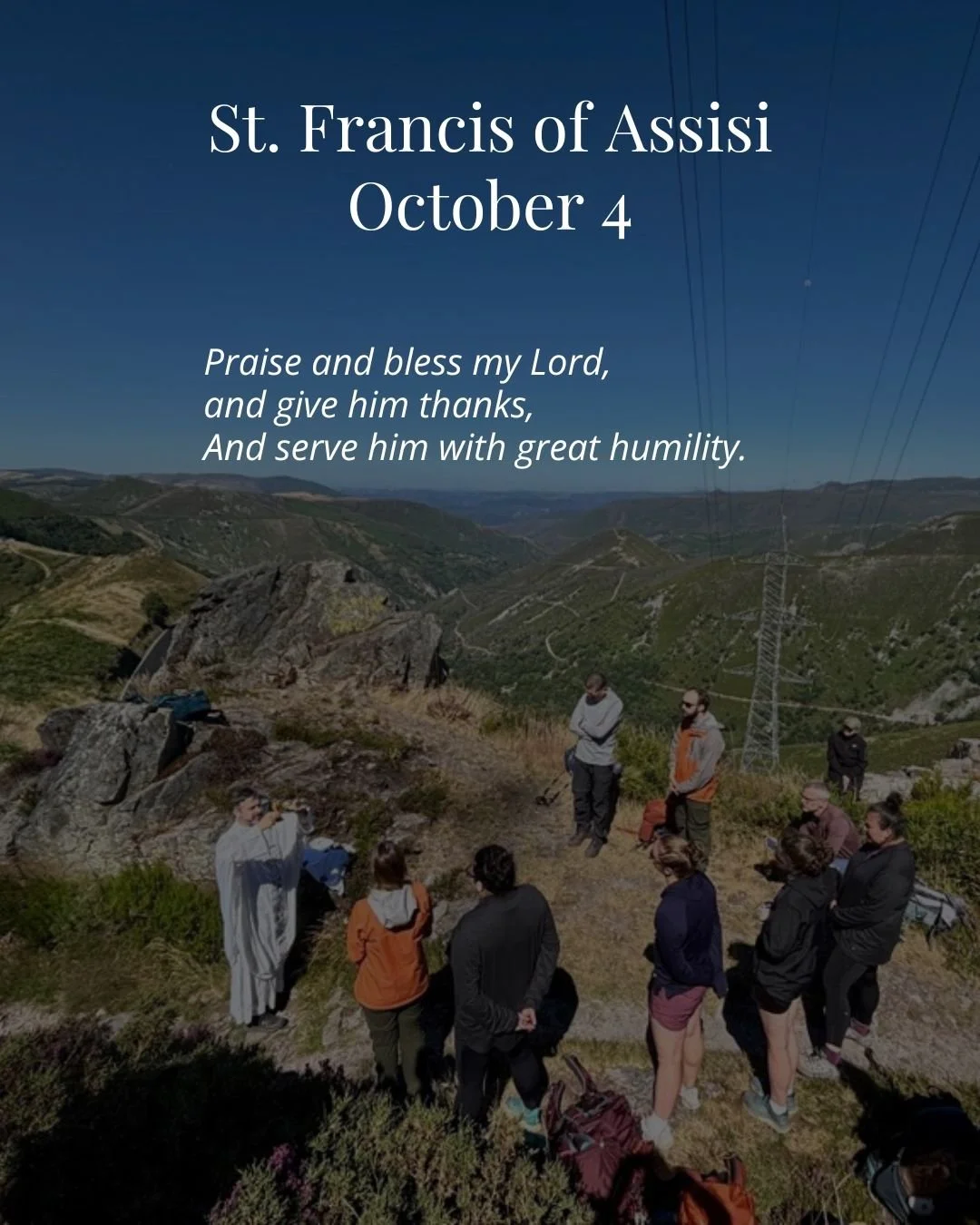 Happy feast day of one of our patron saints, Saint Francis of Assisi!