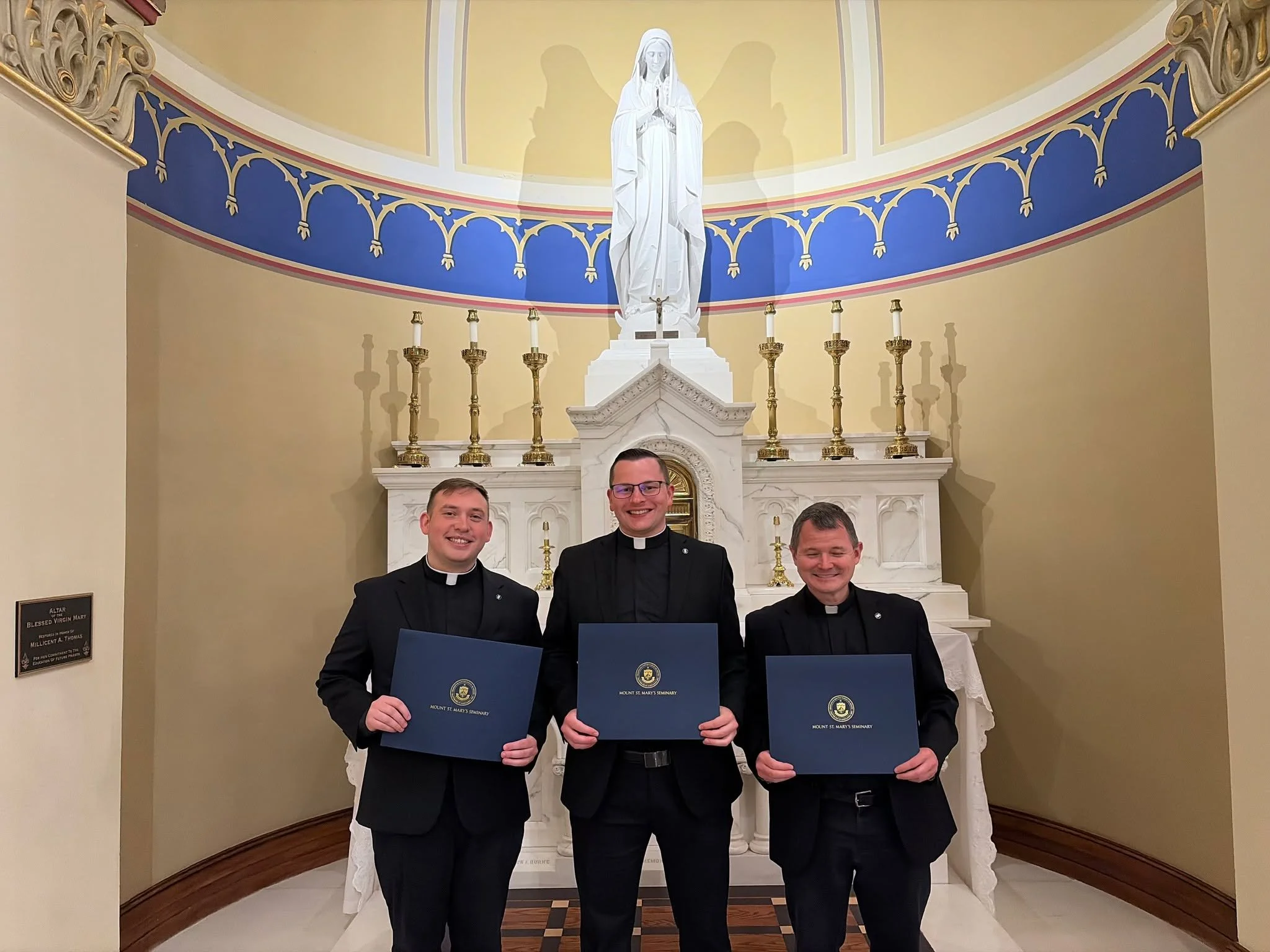 The Deacons have graduated from seminary and are now looking ahead to their ordination on June 6!

After their ordination, their assignments will be:

Rev. Mr. Jim Harbour, YA &mdash; Parochial Vicar at Holy Spirit Parish in Annandale
Rev. Mr. Sean M