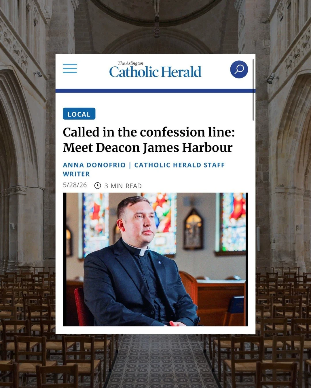 The @catholicherald has shared a bit about the vocation stories of the Ordinandi!

Take some time this week to read their stories, learn more about the Youth Apostles preparing to say &ldquo;yes&rdquo; to spiritual fatherhood, and keep them in your p
