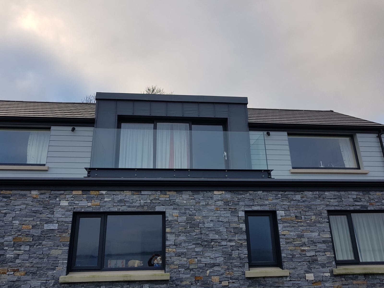 Toughened glass balustrades