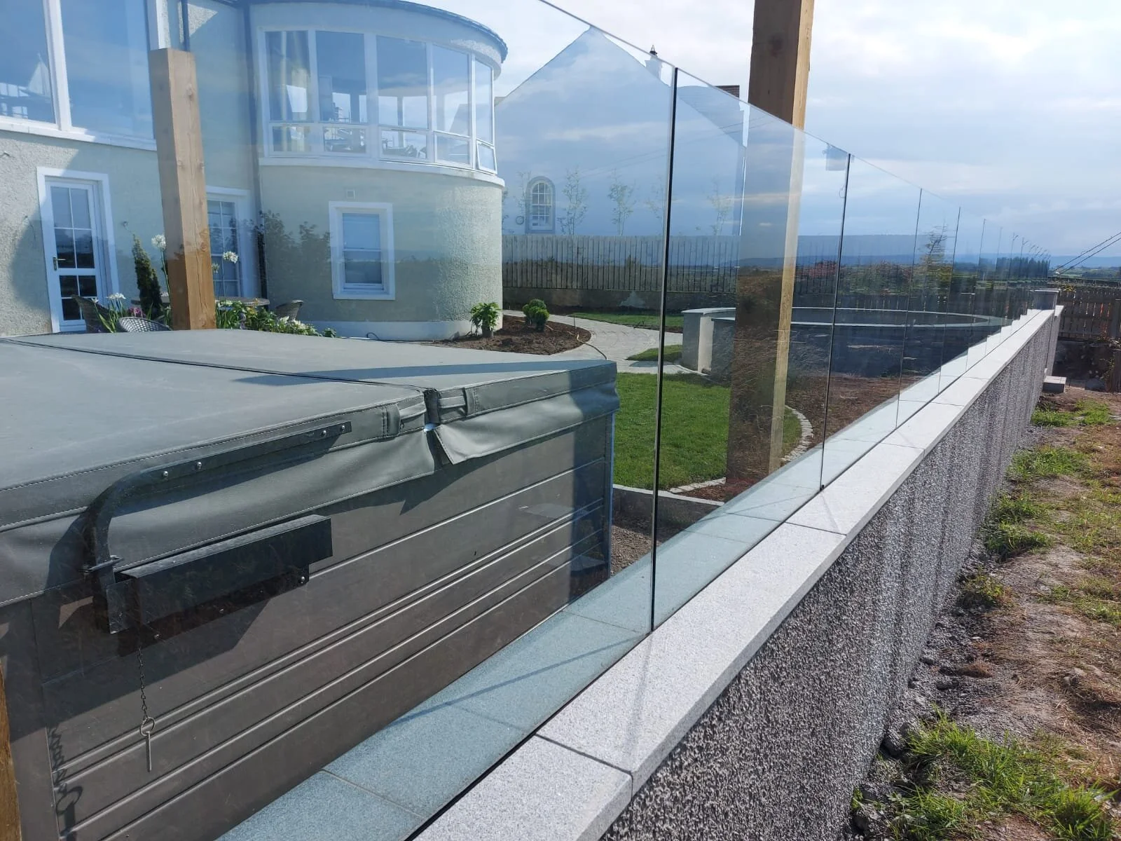 Glass balustrade Northern Ireland 