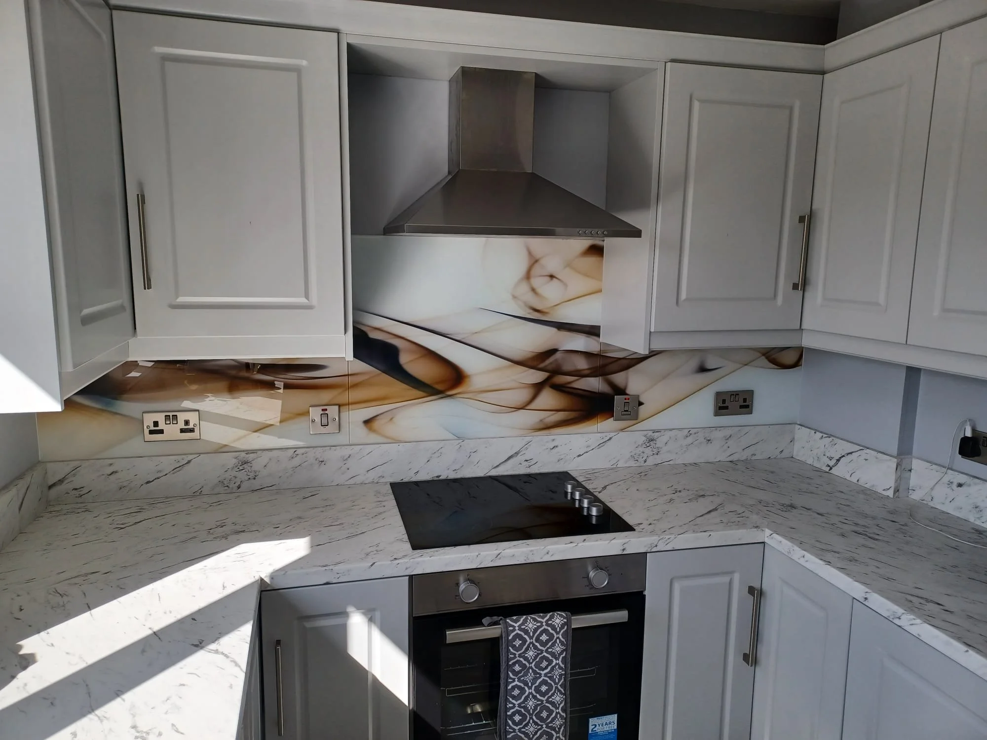 Printed Image Glass Splahback NI 