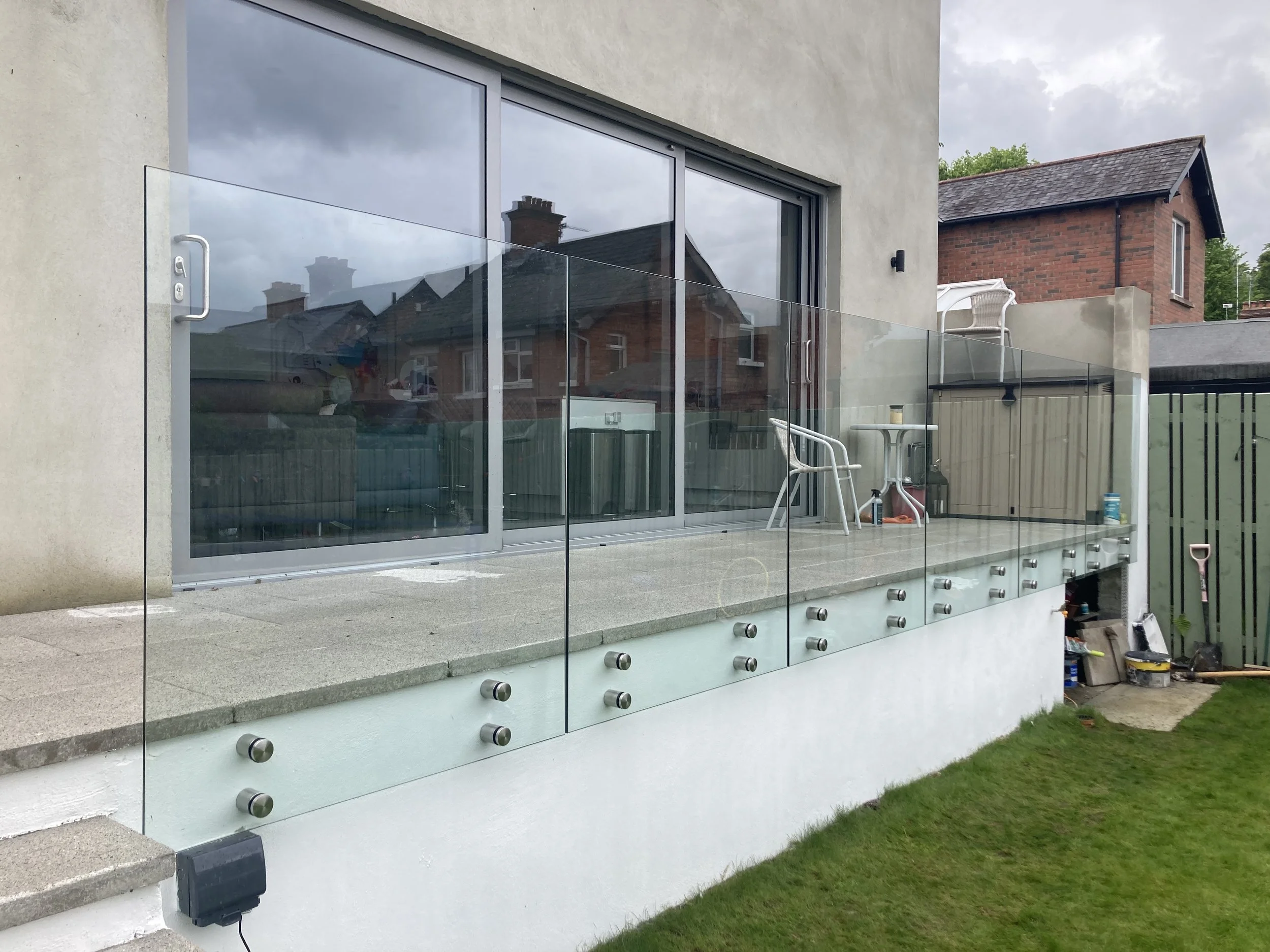 Frameless Toughened Glass Balustrades Northern  Ireland 