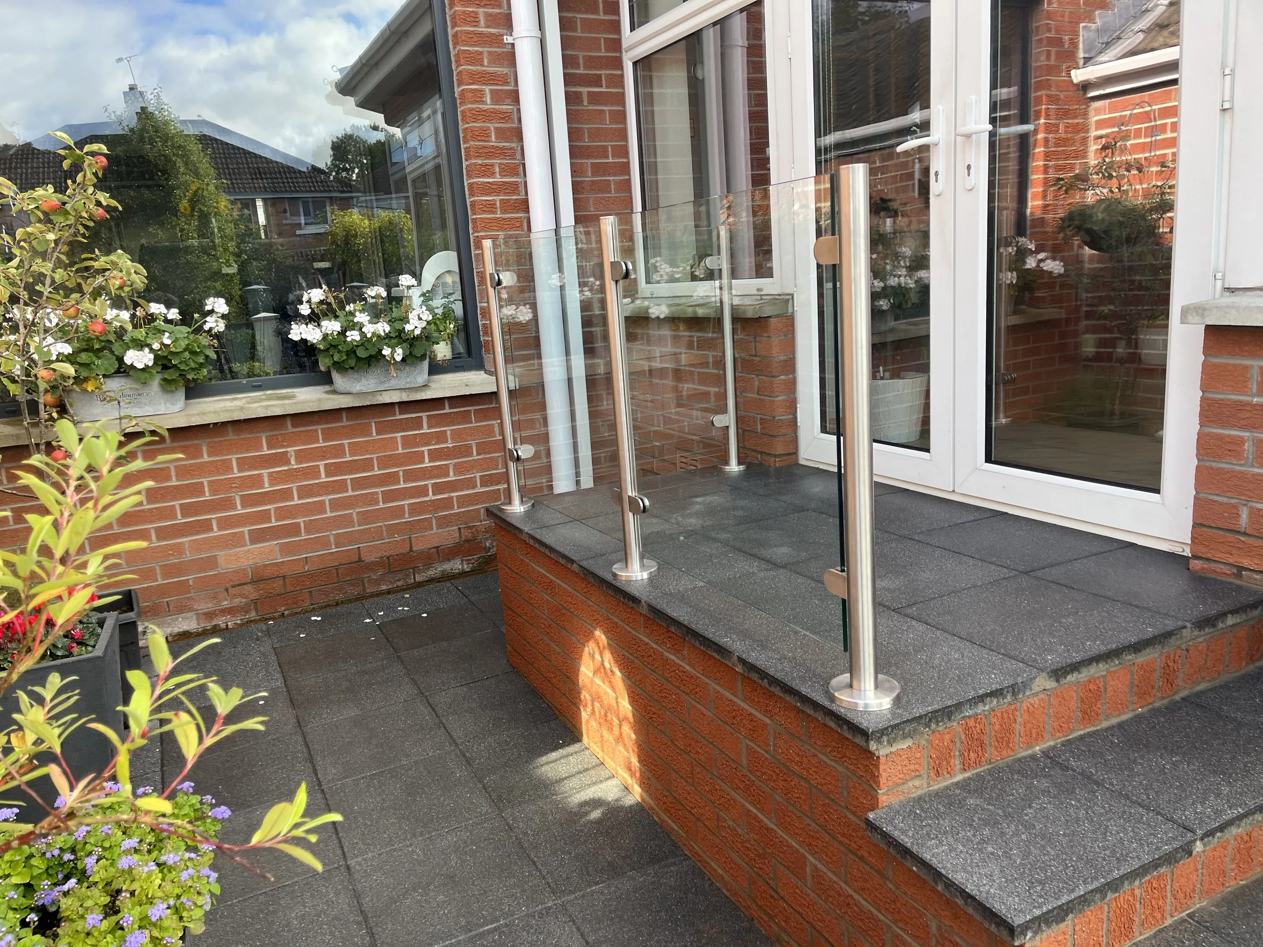 Balustrade balcony Dublin Ireland 