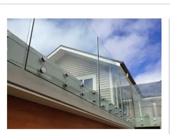 Point fixed Glass Balustrade Ireland 